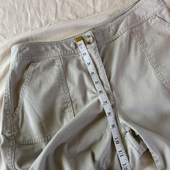 LL Bean Favorite Fit‎ Women's Hiking Cargo Pants Brown 8 - Picture 5 of 10